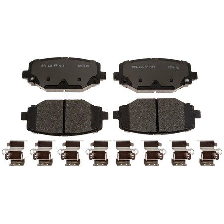 R/M Brakes OE Replacement, Ceramic, Includes Mounting Hardware MGD1596CH